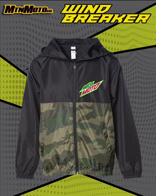 Youth Camo Windbreaker