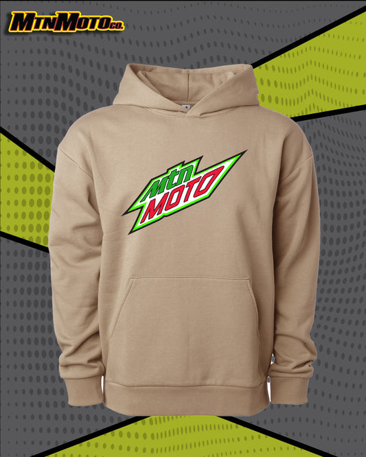 Mtn Moto Beige Hoodie