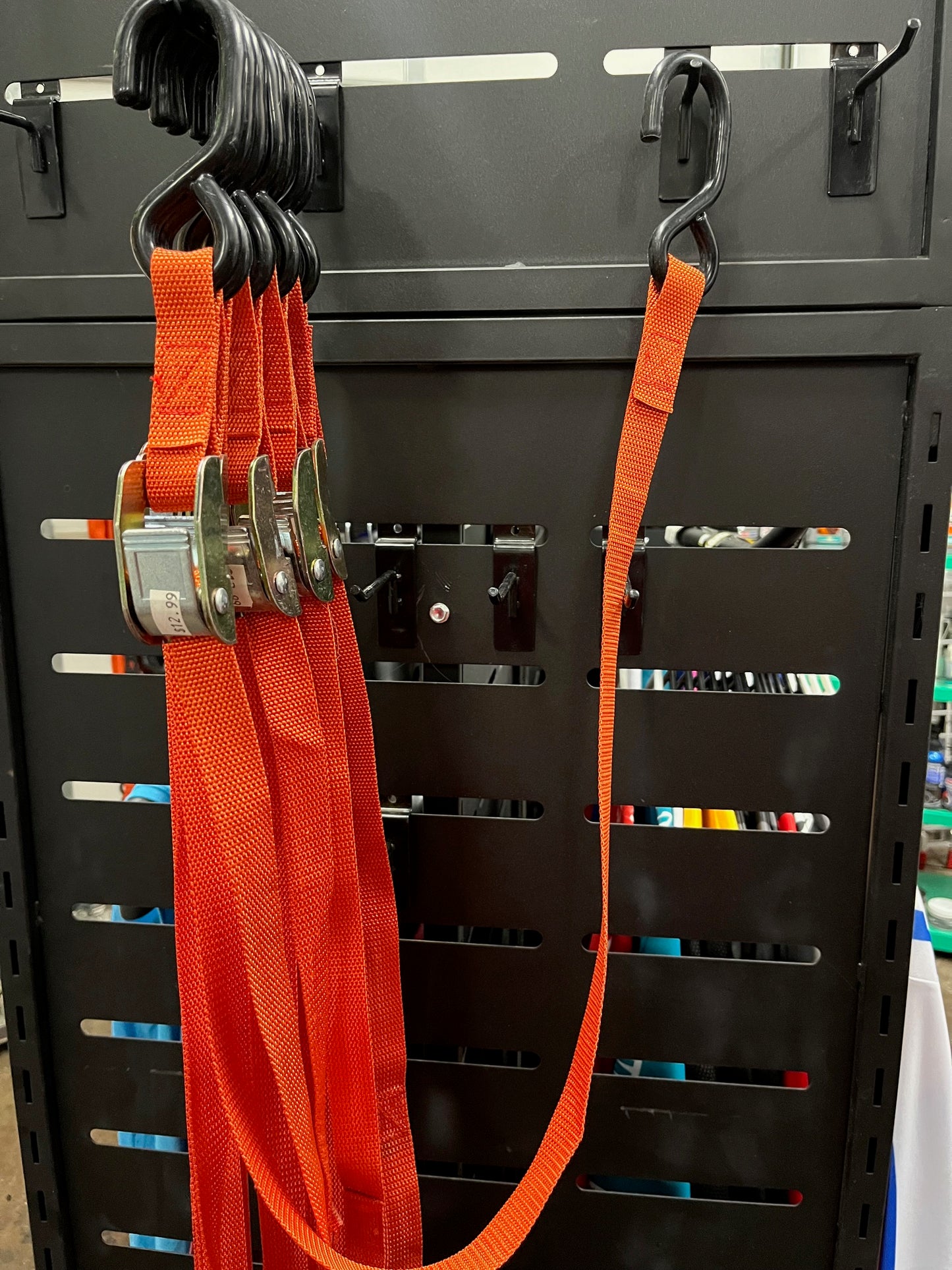 Orange Tie-down Straps