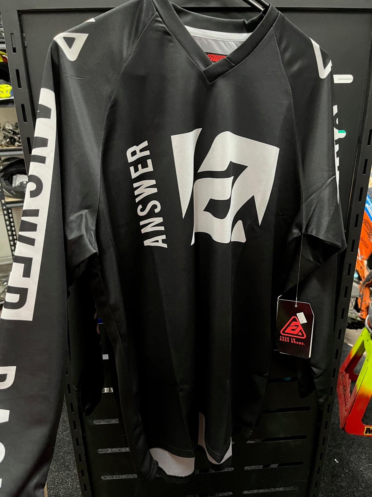 Black/Grey ANSWER Jersey