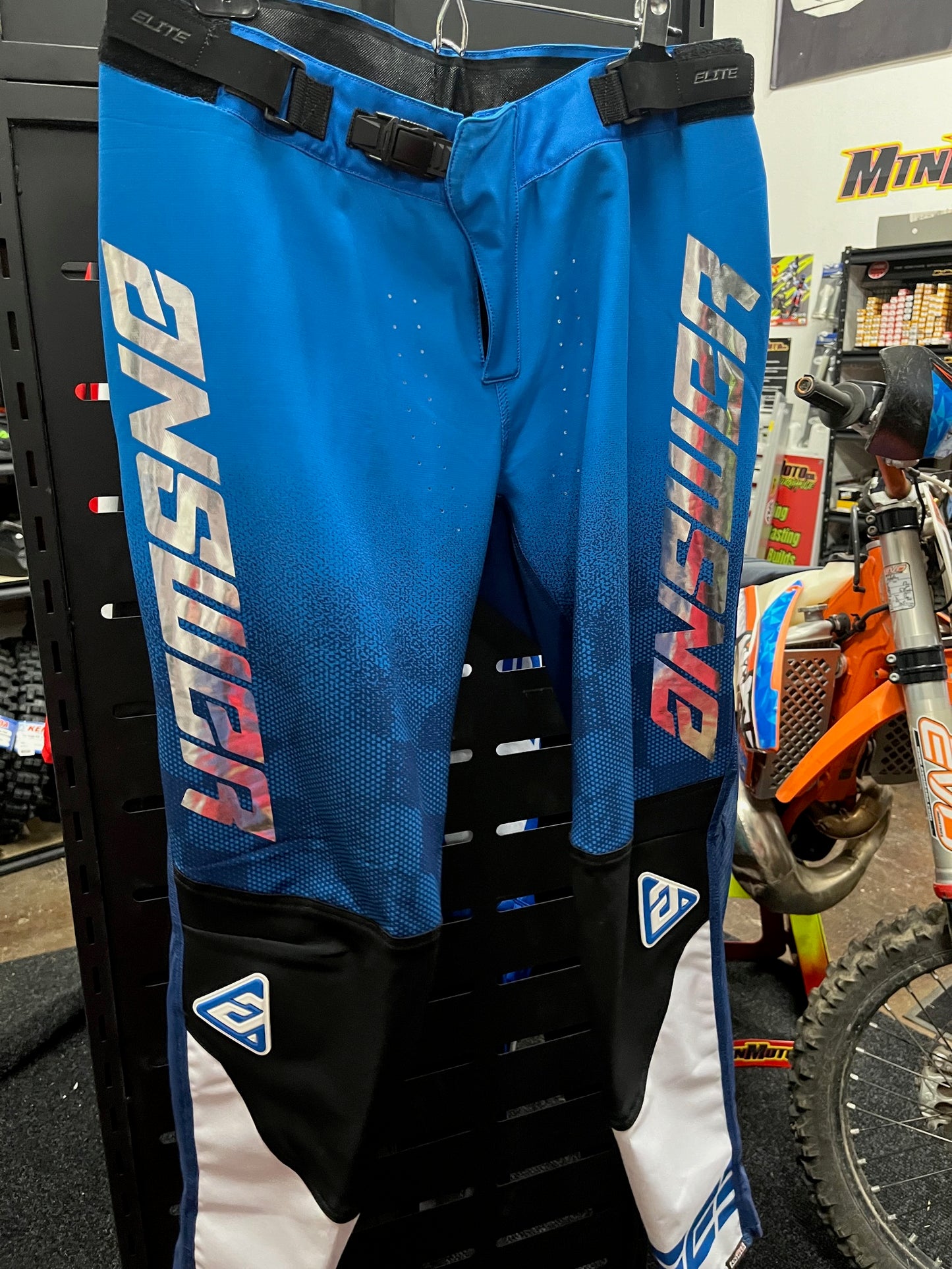 Blue ANSWER riding pants