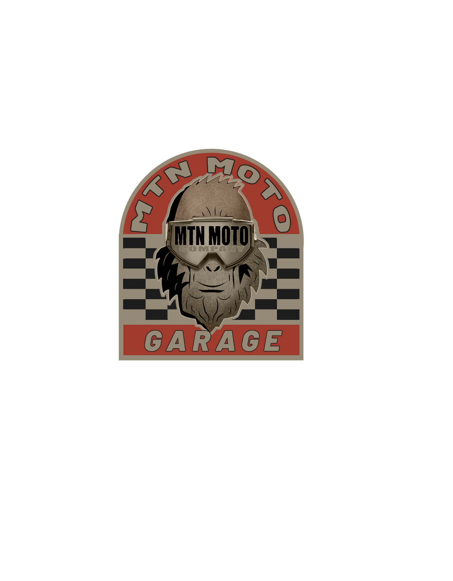 MtnMoto Garage Sticker