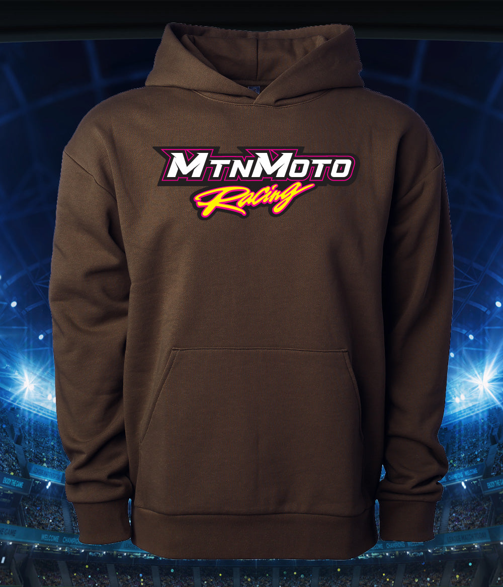 Mtn moto Racing Brown hoodie
